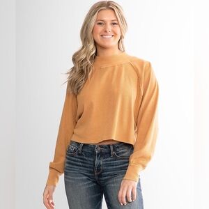 Free People fun times cropped top size large 100% cotton